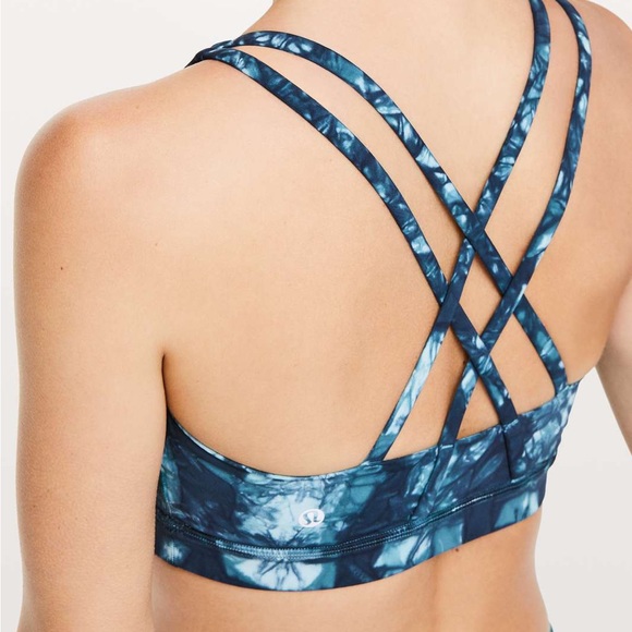 NEW / Lululemon Energy Bra *Shibori / B001 - Picture 4 of 7